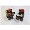 Image 1 : TWO CANADA HIKING BEAR FIGURES