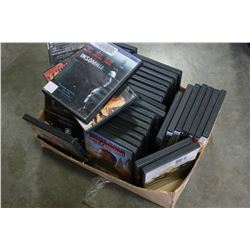 BOX OF DVDS