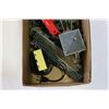 Image 3 : BOX OF HO SCALE TRAINS AND BOX CARS CONTROLLER AND TRACK