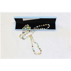 CULTURED PEARL MULTI COLORED NECKLACE