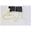 Image 1 : CITRINE STONE NECKLACE AND BRACELET