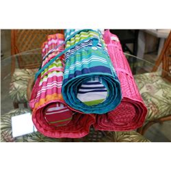 THREE BEACH MATS