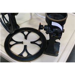 CAST IRON GRINDER AS IS