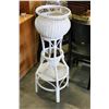 Image 1 : WICKER PLANTER STAND
