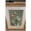 Image 3 : PAIR OF GILT FRAMED FLORALS