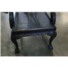 Image 2 : BLACK REPRODUCTION CHIPPENDALE DINING CHAIR