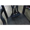 Image 4 : BLACK REPRODUCTION CHIPPENDALE DINING CHAIR