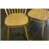 Image 2 : PAIR OF MAPLE HOOPBACK CHAIRS