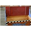 Image 2 : HAND PAINTED STORAGE BENCH