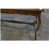 Image 4 : ANTIQUE 1-DRAWER HALL TABLE