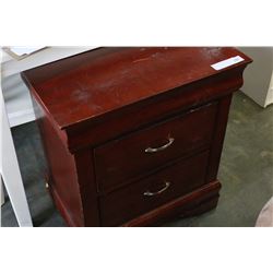 2-DRAWER ENDTABLE