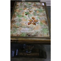 VINTAGE TILE TOP COFFEE TABLE