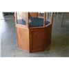 Image 1 : OCTAGON GLASS 2-DOOR DISPLAY CABINET