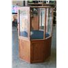 Image 3 : OCTAGON GLASS 2-DOOR DISPLAY CABINET