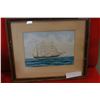 Image 1 : SIGNED SHIP DRAWING