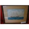 Image 2 : SIGNED SHIP DRAWING