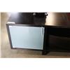 Image 1 : LRGE ESPRESSO FINISH COMPONENT STAND
