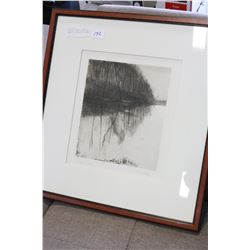 MOORLAKE FRAMED SIGNED AND NUMBERED BY MICHEAL SCHLEMMME