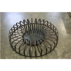 UNIQUE METAL WALL MIRROR