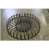 Image 1 : UNIQUE METAL WALL MIRROR