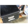 Image 3 : STORAGE BOX WITH CONTENTS AND WALL MIRROR