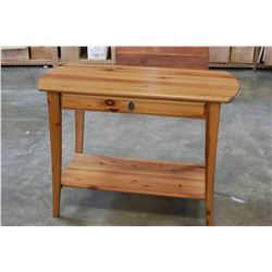 PINE 1 DRAWER HALL TABLE