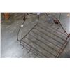 Image 1 : IRON POT RACK AND PLATE RACK