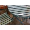 Image 5 : SMALL PATIO TABLE AND TWO CHAIRS