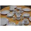 Image 2 : LARGE LOT OF SOMERSET CHINA PLACE SETTINGS DINNERWARE