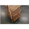 Image 3 : WICKER 3 TIER STAND AND ENDTABLE