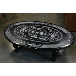 INLAY MOTHER OF PEARL COFFEE TABLE