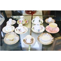 LOT OF CHINA CUPS AND SAUCER SETS