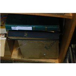 BOX AND BINDER OF RECORDS