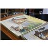 Image 2 : PAIR OF SMALL EASTERN OIL PAINTINGS ON BOARD