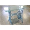 Image 1 : SEWING MACHINE BASE GLASS TOP TABLE