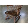 Image 4 : STENCILLED PINE ROCKER