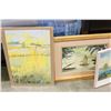 Image 1 : THREE FRAMED PAINTINGS