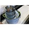 Image 1 : LOT OF GALVANIZED BUCKETS