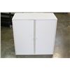 Image 1 : WHITE 2-DOOR CABINET