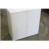 Image 2 : WHITE 2-DOOR CABINET