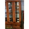 Image 2 : OAK CASED CHINA DISPLAY CABINET