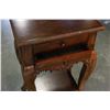 Image 4 : 2-DRAWER WALNUT PLANTSTAND