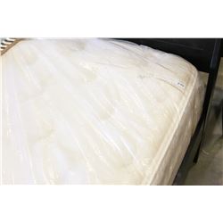AS NEW KINGSIZE MATTRESS, FLOOR MODEL, WITH ORGANIC BAMBOO EURO TOP, SEALY