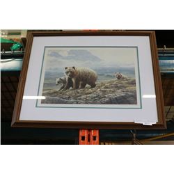 SIGNED LEP GRIZZLEY AND CUBS