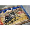 Image 3 : SPANISH BULL FIGHTING RUG
