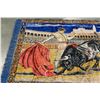 Image 4 : SPANISH BULL FIGHTING RUG