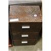 Image 1 : 3-DRAWER LEATHERETTE CHEST