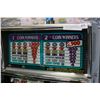 Image 1 : INTERNATIONAL GAMING TRIPLE DIAMOND SLOT MACHINE WITH TWO KEYS AND COINS