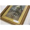 Image 3 : PAIR OF VINTAGE GILT FRAMED STREET SCENES