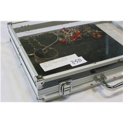 CASE OF STAMPED STERLING JEWELLRY